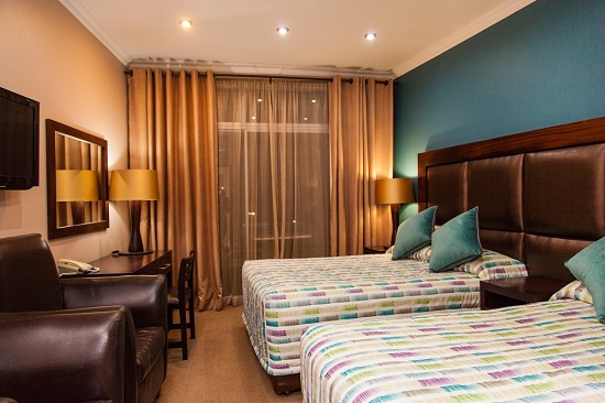 Badplaas, A Forever Resort: 4-Sleeper Hotel Room (2 double beds)