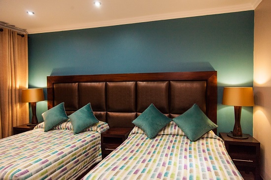 Badplaas, A Forever Resort: 4-Sleeper Hotel Room (2 double beds)